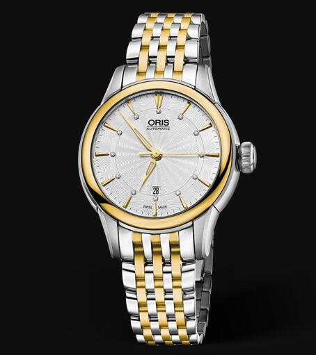 Review Oris Artelier Date Diamonds 31mm Replica Watch 01 561 7687 4351-07 8 14 78